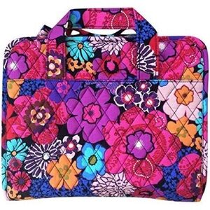 Vera Bradley Floral Fiesta Hanging Cosmetic Organizer Travel Case